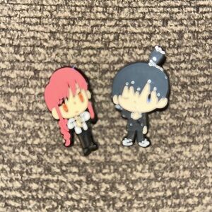 Power & Aki Pin Hot Topic
